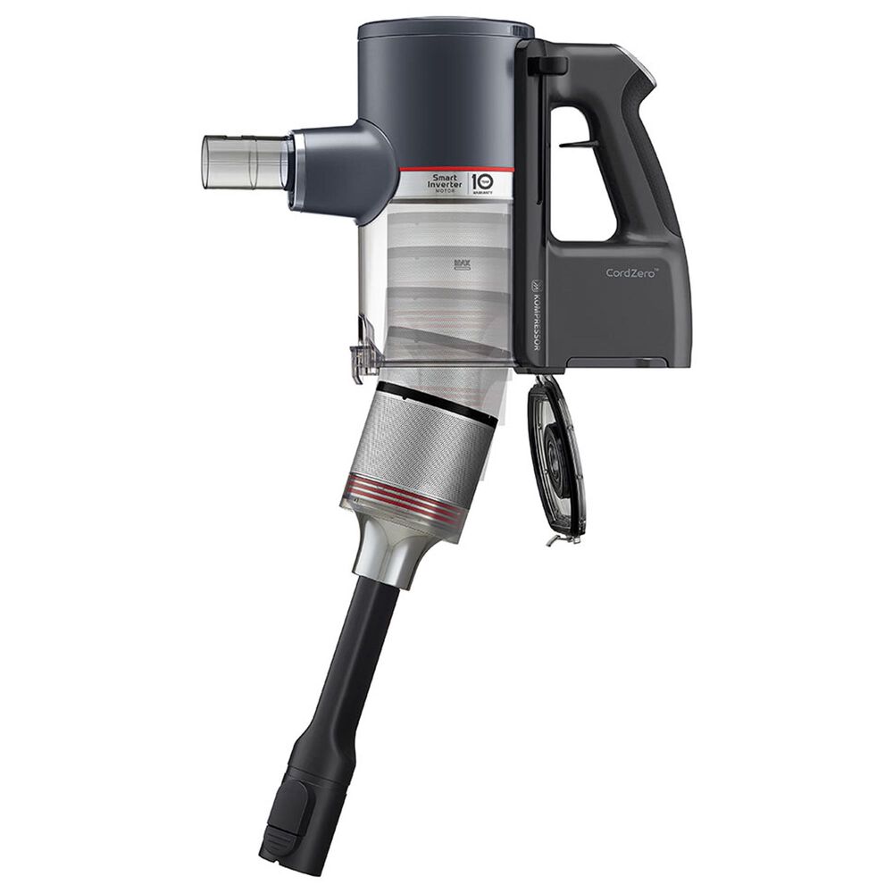 LG A9 CordZero Kompressor Stick Vacuum in Gray | Nebraska Furniture Mart