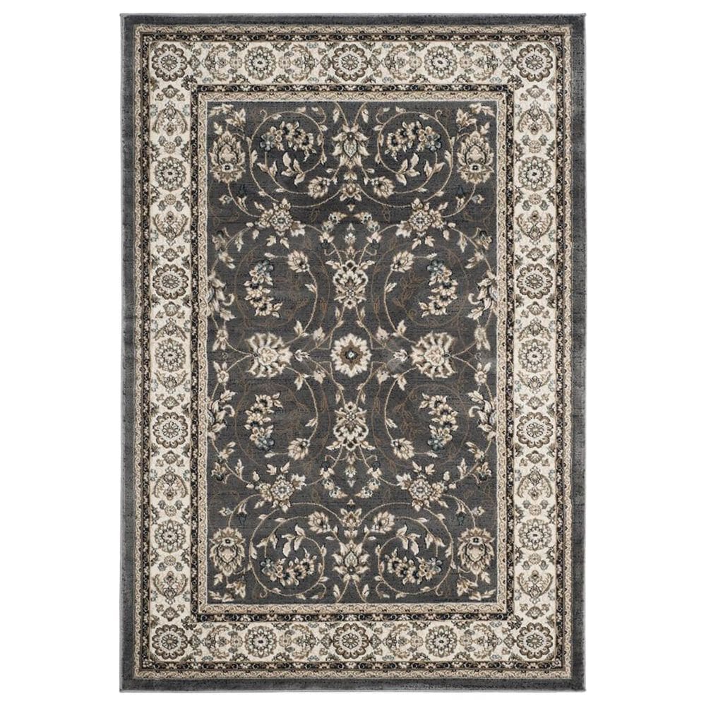 Safavieh Lyndhurst LNH340 6" x 9" Grey and Cream Area Rug, , large