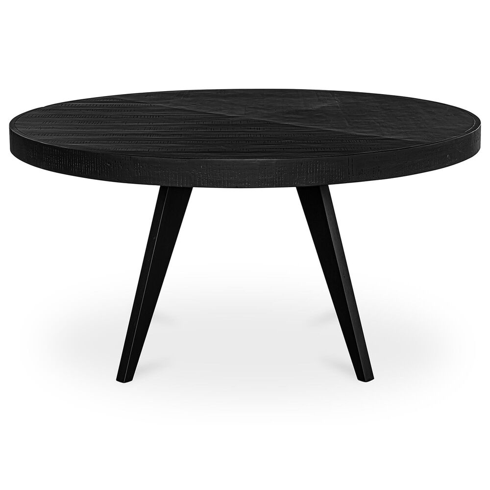 Moe&#39;s Home Collection Parq 60&quot; Round Dining Table in Black - Table Only, , large