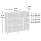Sauder Willow Place Bookcase in Grand Walnut, , large