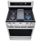 LG 6.3 Cu. Ft. Freestanding Gas Range in PrintProof Stainless Steel, , large