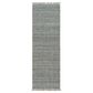 Surya Sara SRU-2303 2"6" x 8" Light Slate, Brown, Charcoal and Seafoam Runner, , large