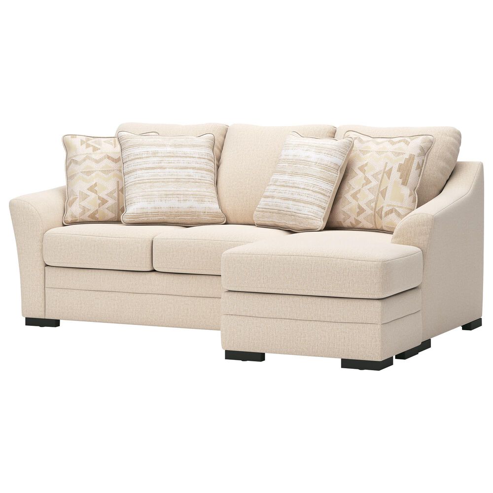 Ashley Lango Stationary Sofa Chaise in Jute, , large