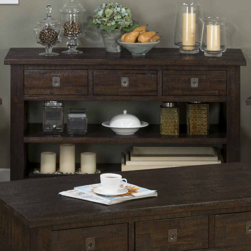 at HOME Kona Grove Sofa Table in Chocolate, , large