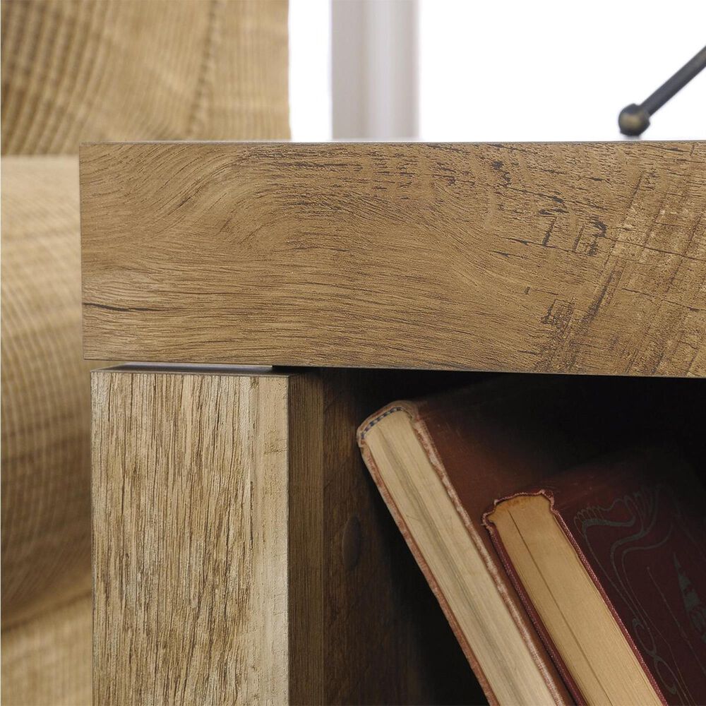 Sauder Dakota Pass Side Table in Craftsman Oak, , large