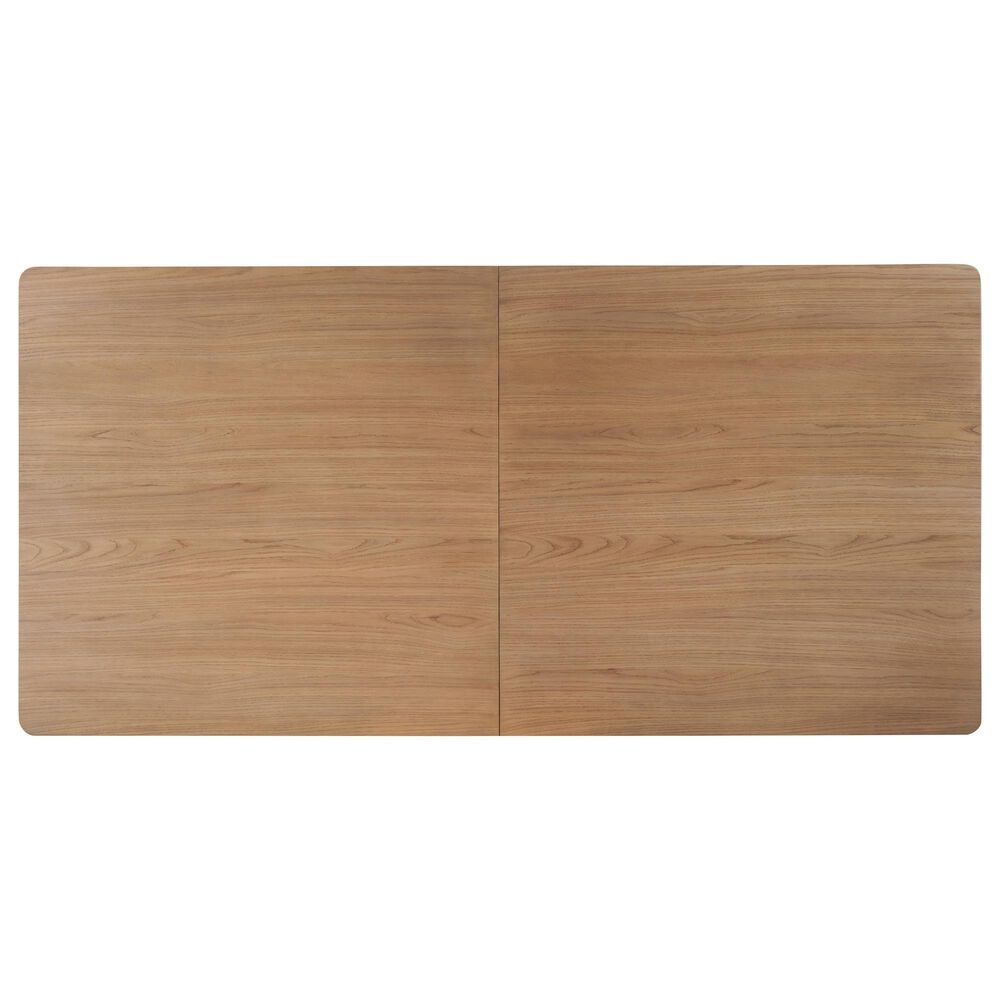 Universal Malone and Juno 7-Piece Rectangular Dining Set in Natural Oak, , large