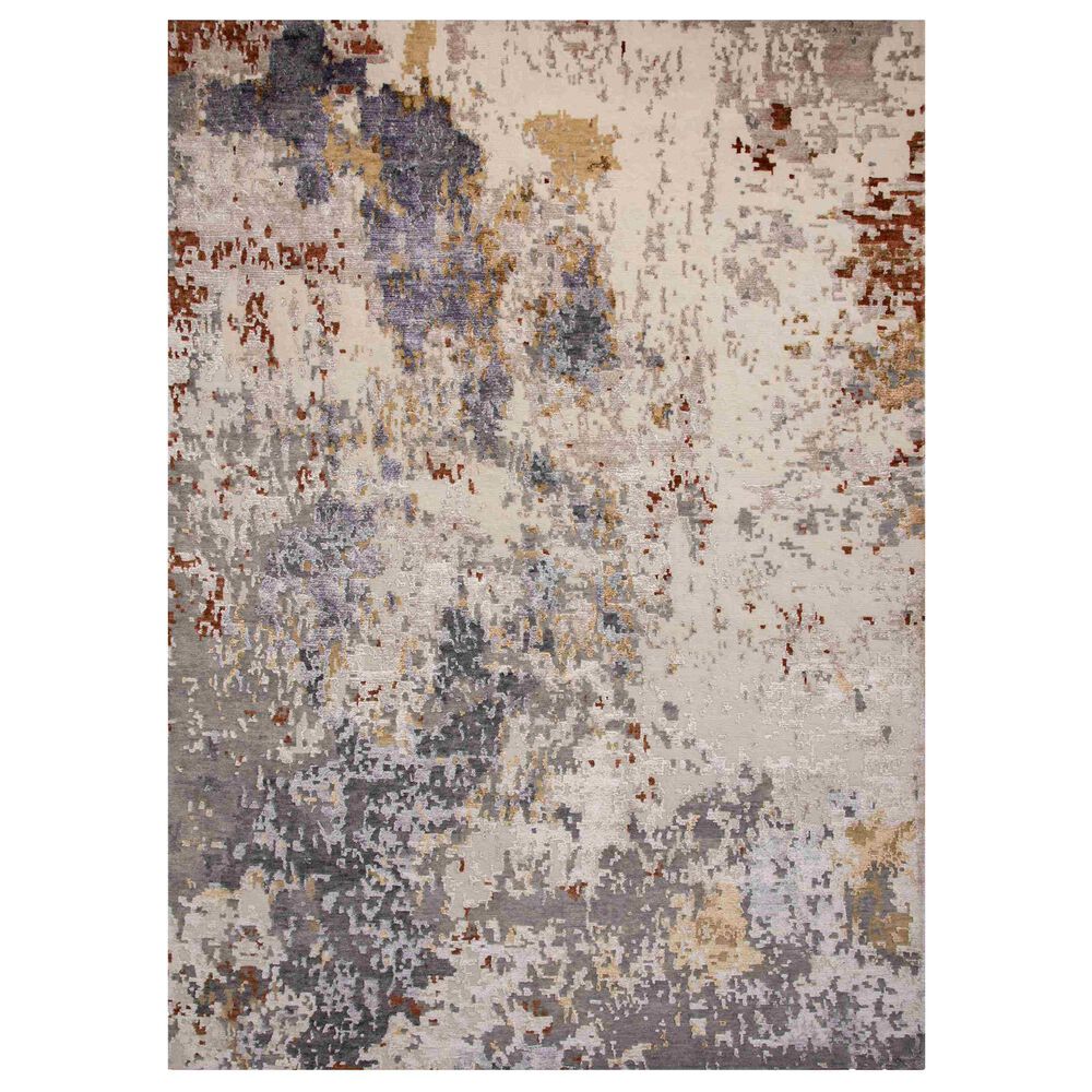 Rizzy Evolution 2" x 3" Gray Area Rug, , large