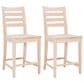 Linon Home Decor Flynn 22" Counter Stool in Unfinished (Set of 2), , large