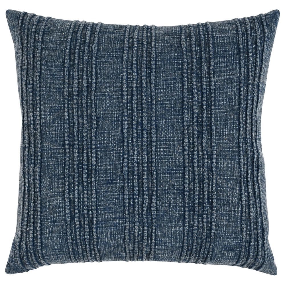 Classic Home SLD Gratitude 22" x 22" Throw Pillow in Navy Blue, , large