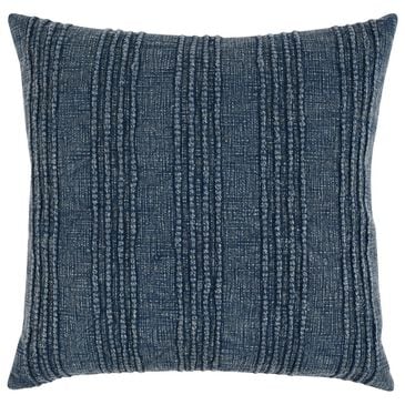 Classic Home SLD Gratitude 22" x 22" Throw Pillow in Navy Blue, , large
