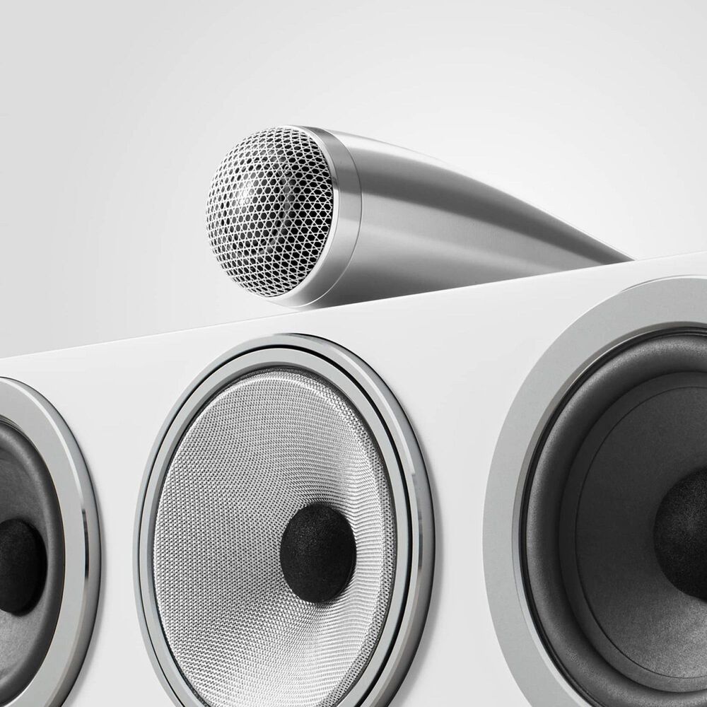 Bowers and Wilkins 700 Series 3-Way Center Channel Speaker in Satin White, , large