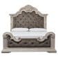 Ashley Bruchandi California King Upholstered Panel Bed in Antique White, , large