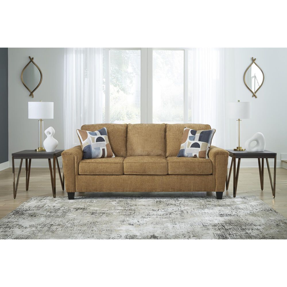 ASHLEY Erinslane Stationary Sofa and Loveseat Set in Honey, , large