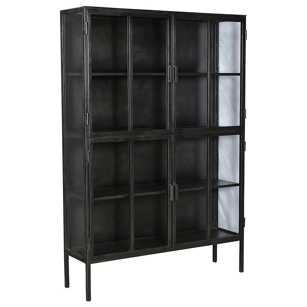 Blue Sun Designs Roman Cabinet in Gun Metal, , large