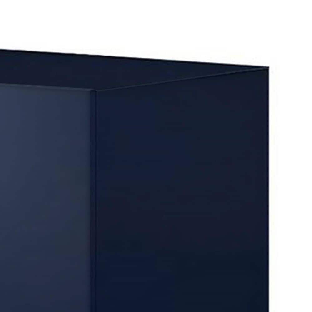 Lexora Home Geneva 30&quot; Single Bathroom Vanity Cabinet Only in Glossy White and 30&quot; LED Mirror, , large