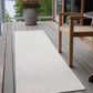 Dalyn Rug Company Laidley 2"3" x 12" Linen Indoor/Outdoor Runner, , large