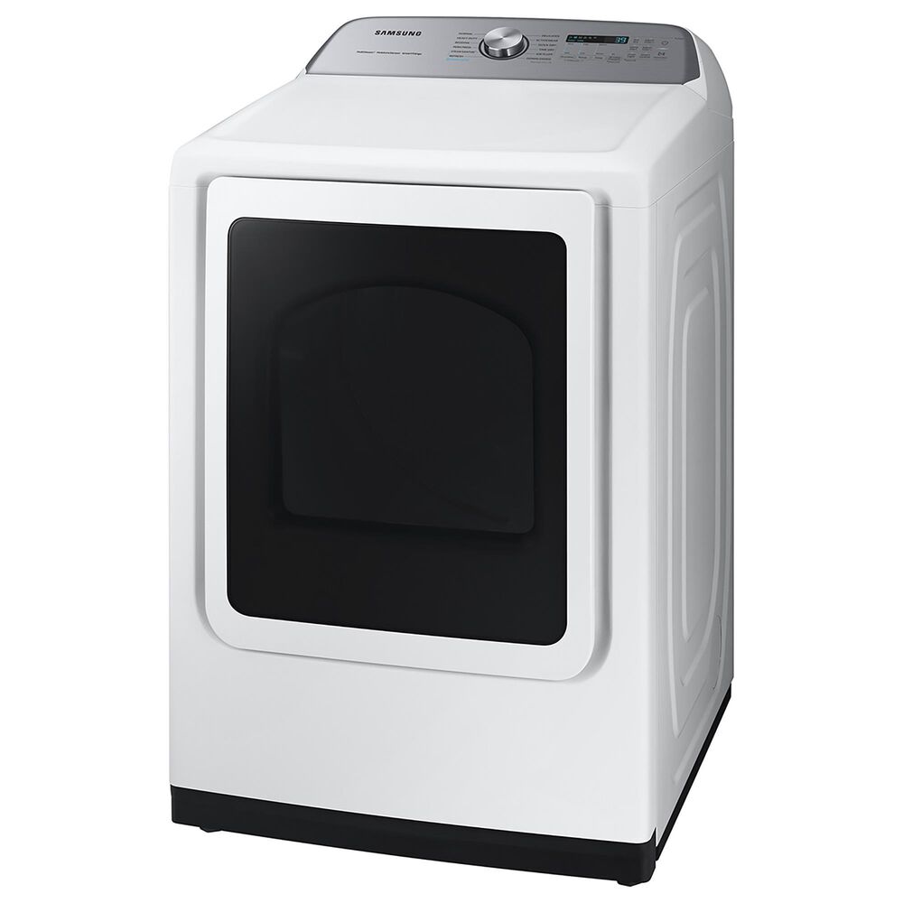 Samsung 7.4 Cu. Ft. Smart Gas Dryer with Steam Sanitize+ in White, , large