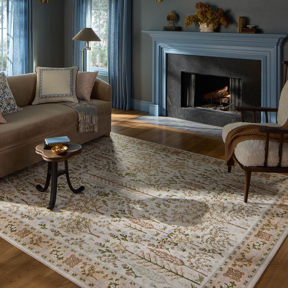 Loloi Canopy Bough Cream 3&#39;9&quot; x 5&#39;9&quot; Area Rug, , large