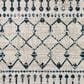 Surya Lavadora 7"10" x 10" Ink Blue, Blue, Light Beige and Light Gray Area Rug, , large
