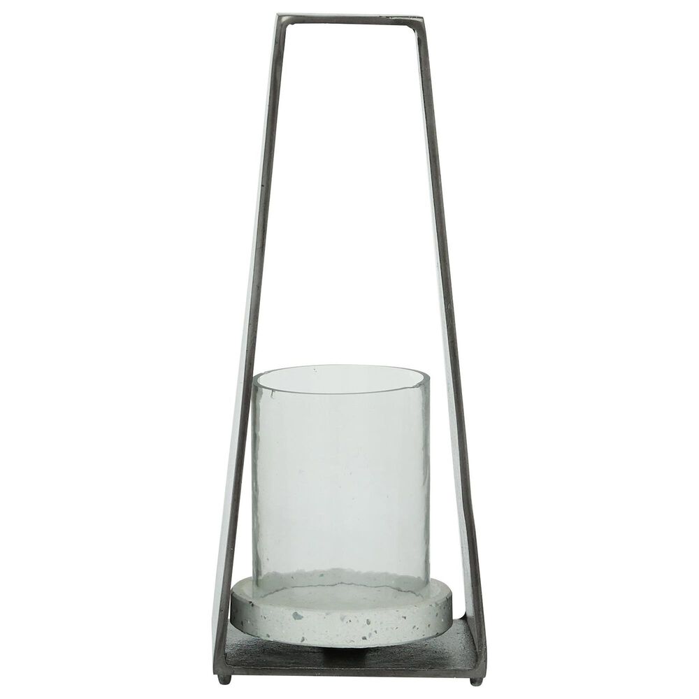 Maple and Jade 7&quot; x 15&quot; Lantern in Black, , large