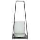 Maple and Jade 7" x 15" Lantern in Black, , large
