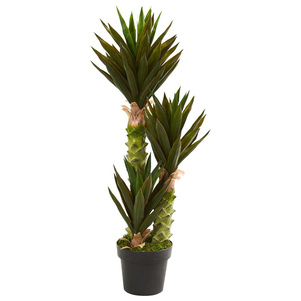 Nearly Natural Inc 3.5 Southwestern Agave Artificial Plant, , large