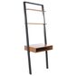 Safavieh Kamy 2-Shelf Leaning Desk in Natural/Charcoal, , large