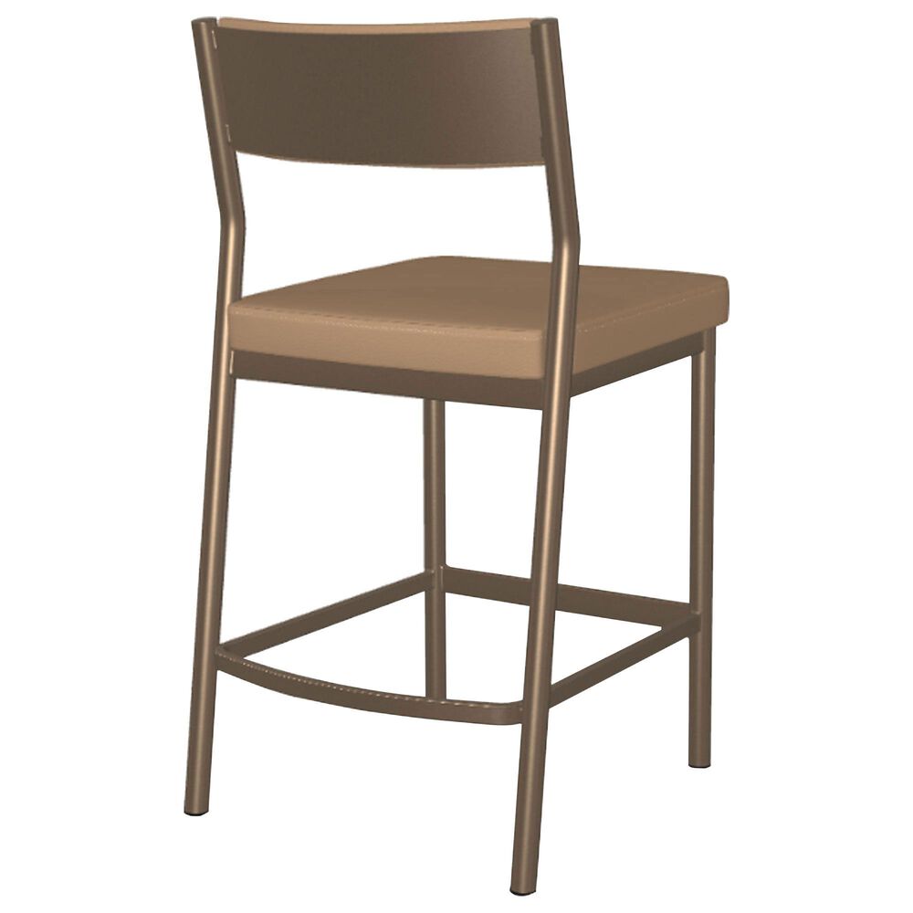 Amisco Adriana Counter Stool in Sugar Bronze, , large