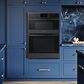 Samsung 30" Microwave Combination Wall Oven with Steam Cook in Matte Black, , large