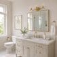 Vaxcel Wilmette 3-Light Bathroom Vanity in Champagne Gold, , large