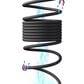 INUI Leopard 100W Magnetic Fast Charging Cable in Black, , large