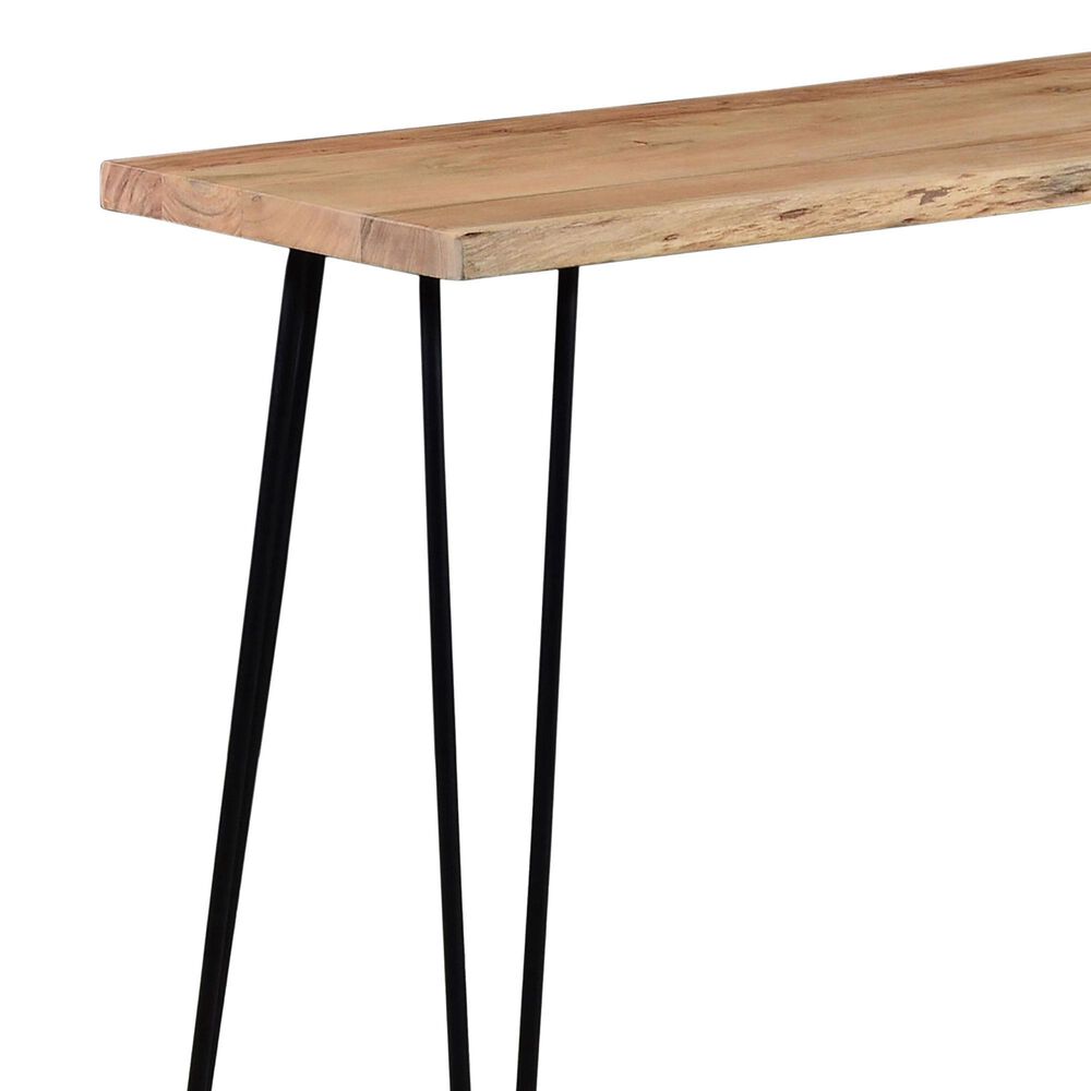 Waltham Nature&#39;s Edge Sofa Table and Three Stools in Natural, , large