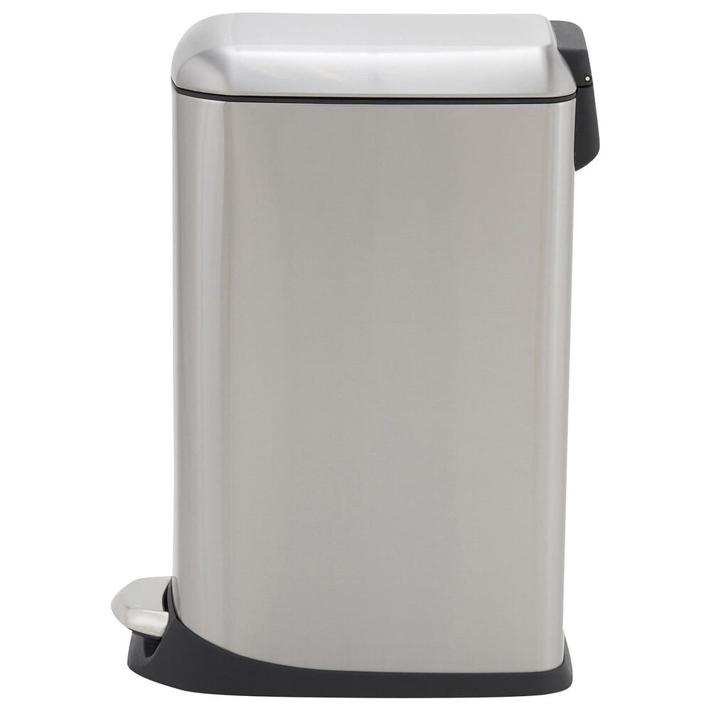 Household Essentials 20L Slim Trash Can in Gray, , large