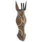 Maple and Jade 20" x 6" Bohemian Wall Decor in Multicolor, , large