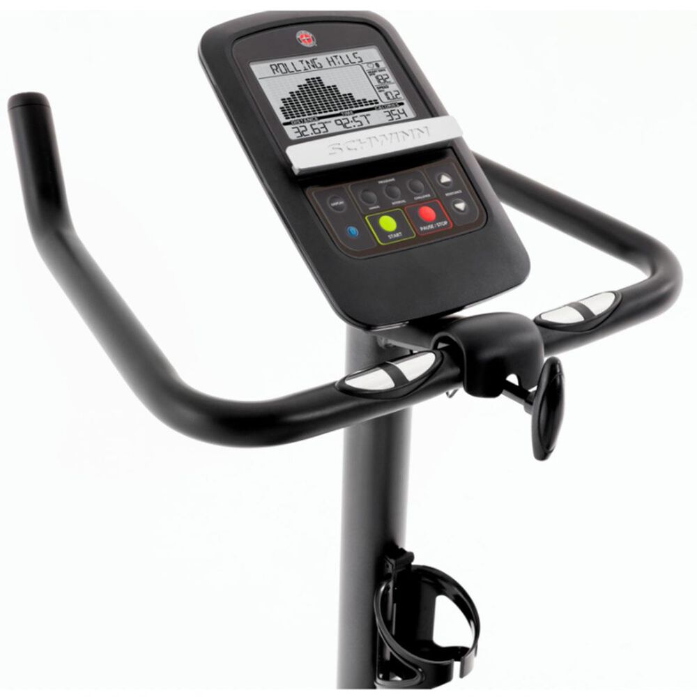 Schwinn 130 Upright Bike Exercise Bike in Gray, , large