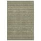 Dalyn Rug Company Soft Essentials Striped Olive 10" x 14" Indoor/Outdoor Area Rug, , large