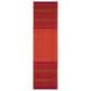 Safavieh Montauk MTK215A 2"3" x 8" Orange and Red Runner, , large