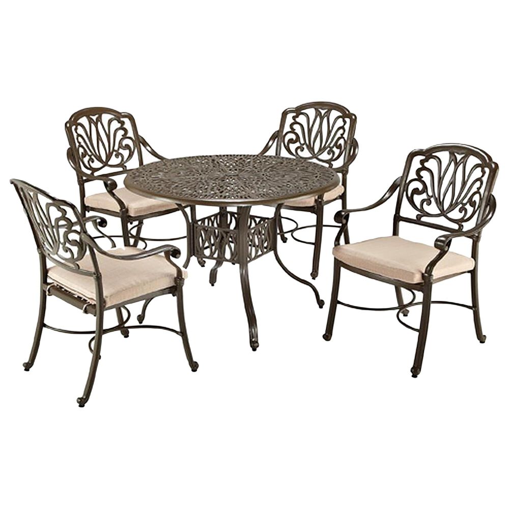 Homestyles Capri 5-Piece Dining Set in Taupe, , large
