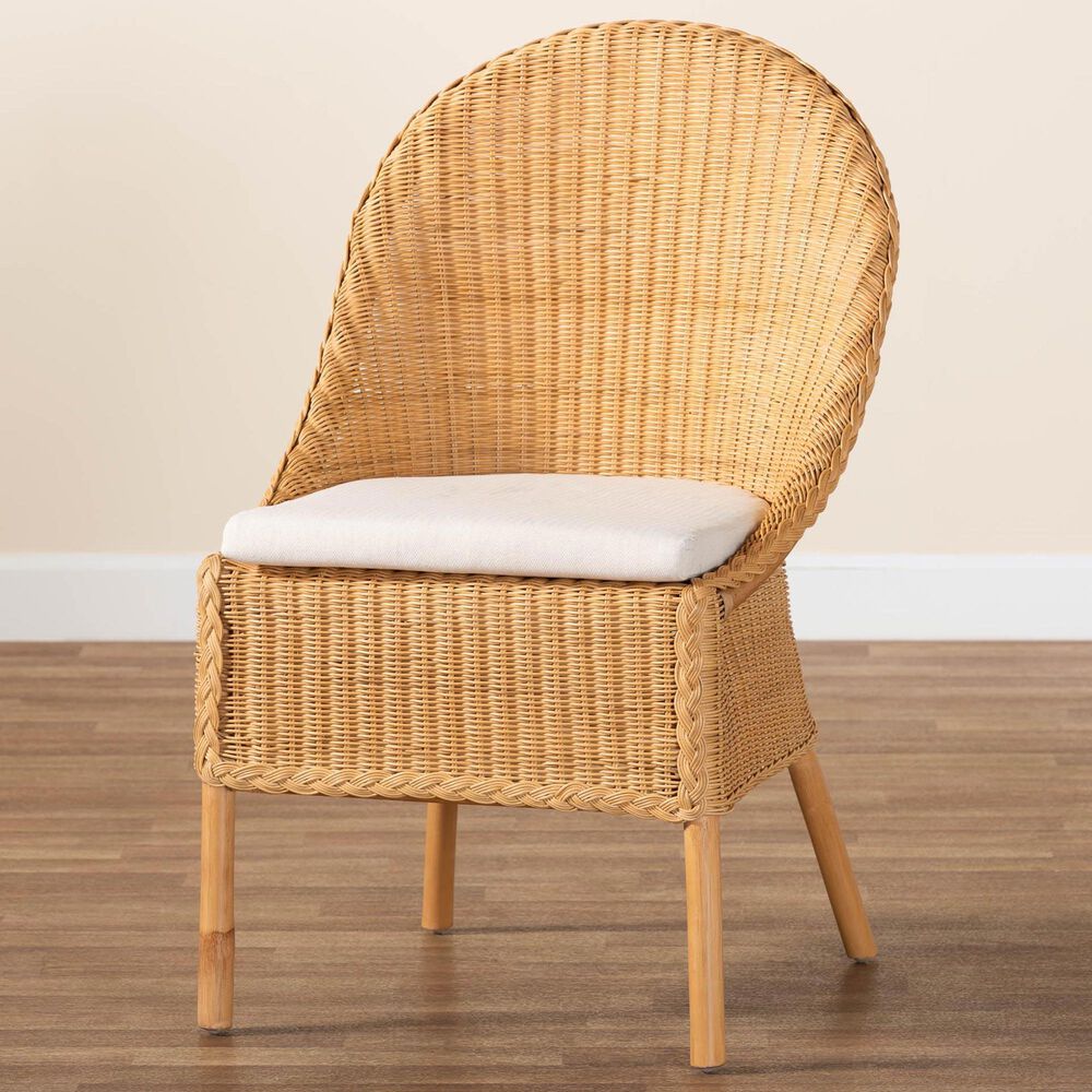 Baxton Studio Camelia Side Chair in Light Honey, , large