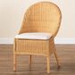 Baxton Studio Camelia Side Chair in Light Honey, , large