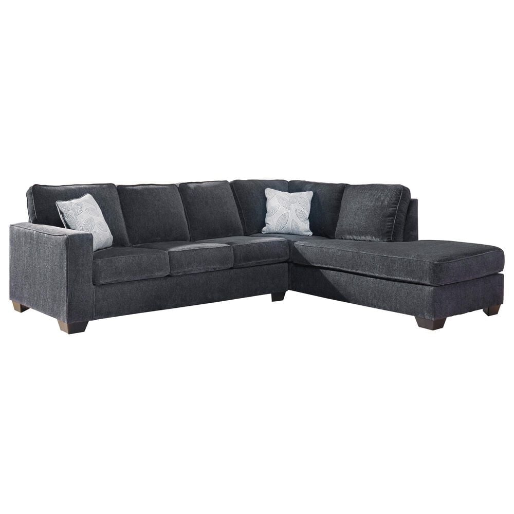 Signature Design by Ashley Altari 2-Piece Right Facing Sectional in Slate, , large