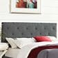 Modway Terisa Upholstered Fabric King Headboard in Gray, , large