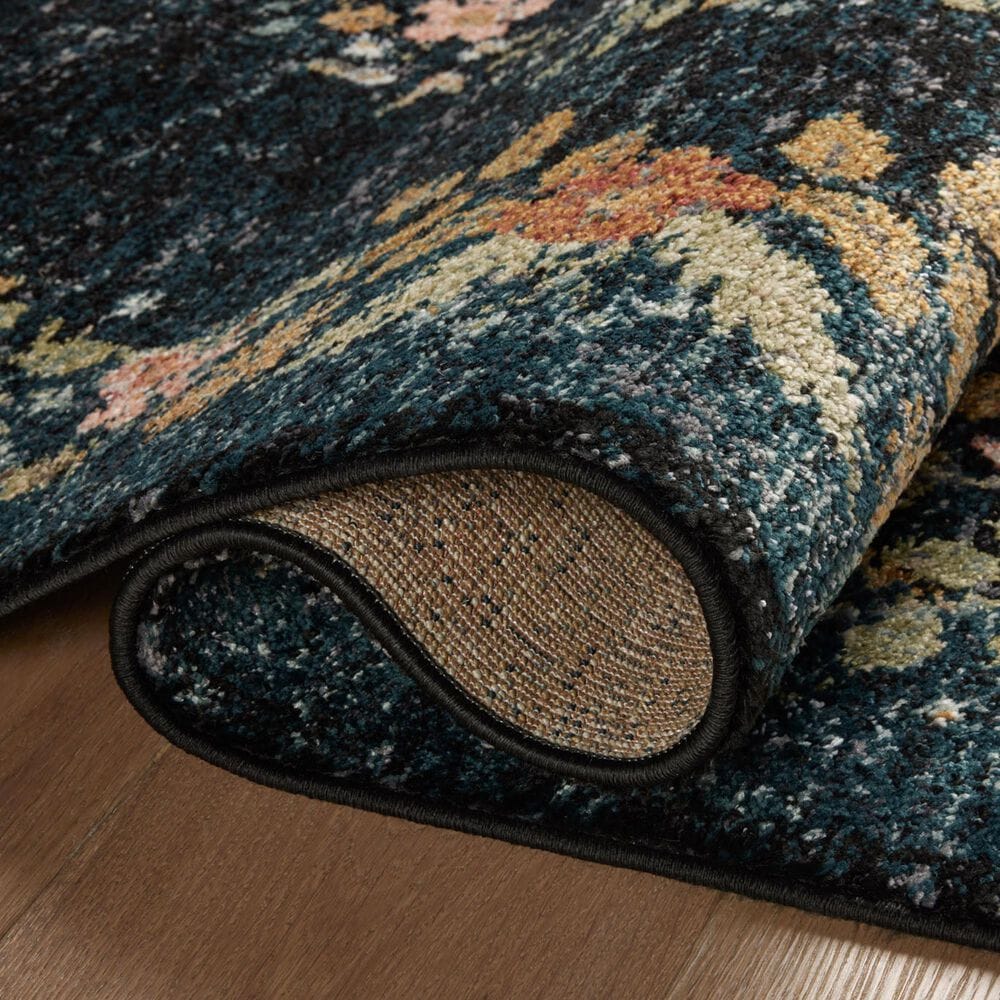 Rifle Paper Co. x Loloi Laurel Strawberry Fields 2&#39;8&quot; x 4&#39; Navy Area Rug, , large