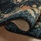 Rifle Paper Co. x Loloi Laurel Strawberry Fields 2"8" x 4" Navy Area Rug, , large