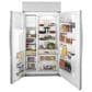 GE Profile 42" Side-by-Side Refrigerator in Fingerprint Resistant Stainless Steel, , large