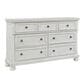 Ashley Robbinsdale 7 Drawer Dresser in Antique White, , large