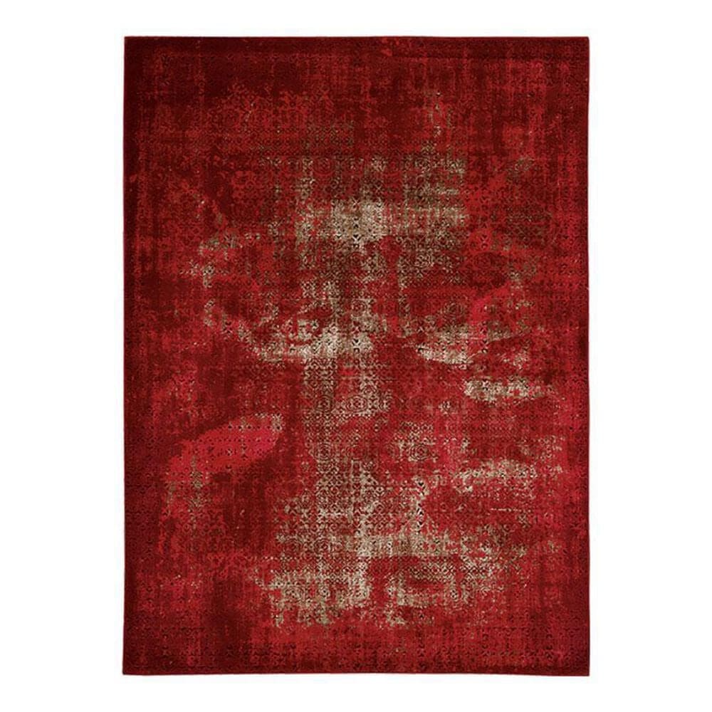 Nourison Karma KRM01 9"3" x 12"9" Red Area Rug, , large