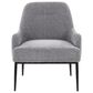 Lumisource Marcel Accent Chair in Light Grey, , large
