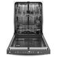 GE Appliances 2-Piece Kitchen Package with 27.7 Cu. Ft. French-Door Refrigerator and Rounded Handle Dishwasher in Fingerprint Resistant Stainless, , large