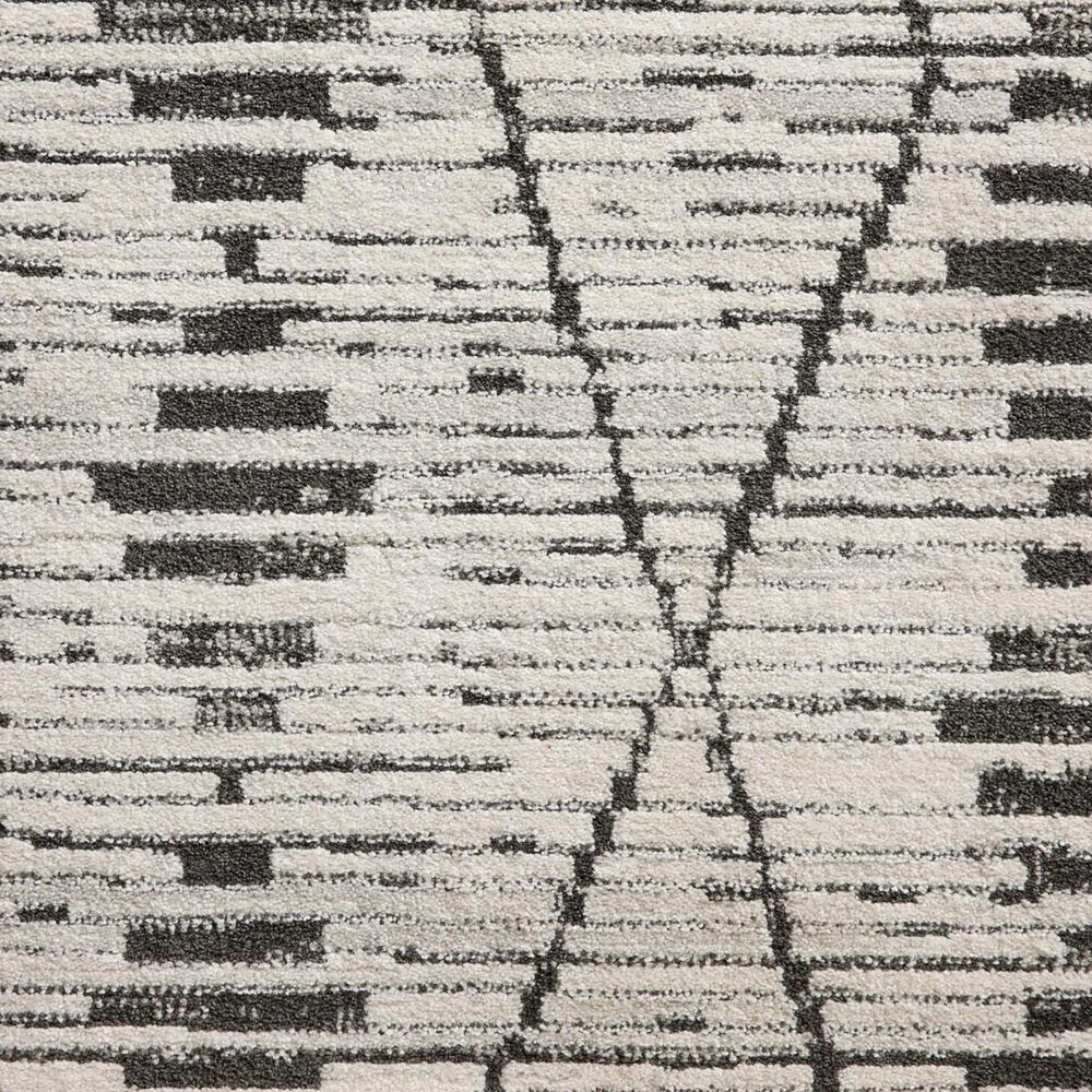 Loloi II Kamala 2&#39;3&quot; x 3&#39;10&quot; Charcoal and Dove Area Rug, , large